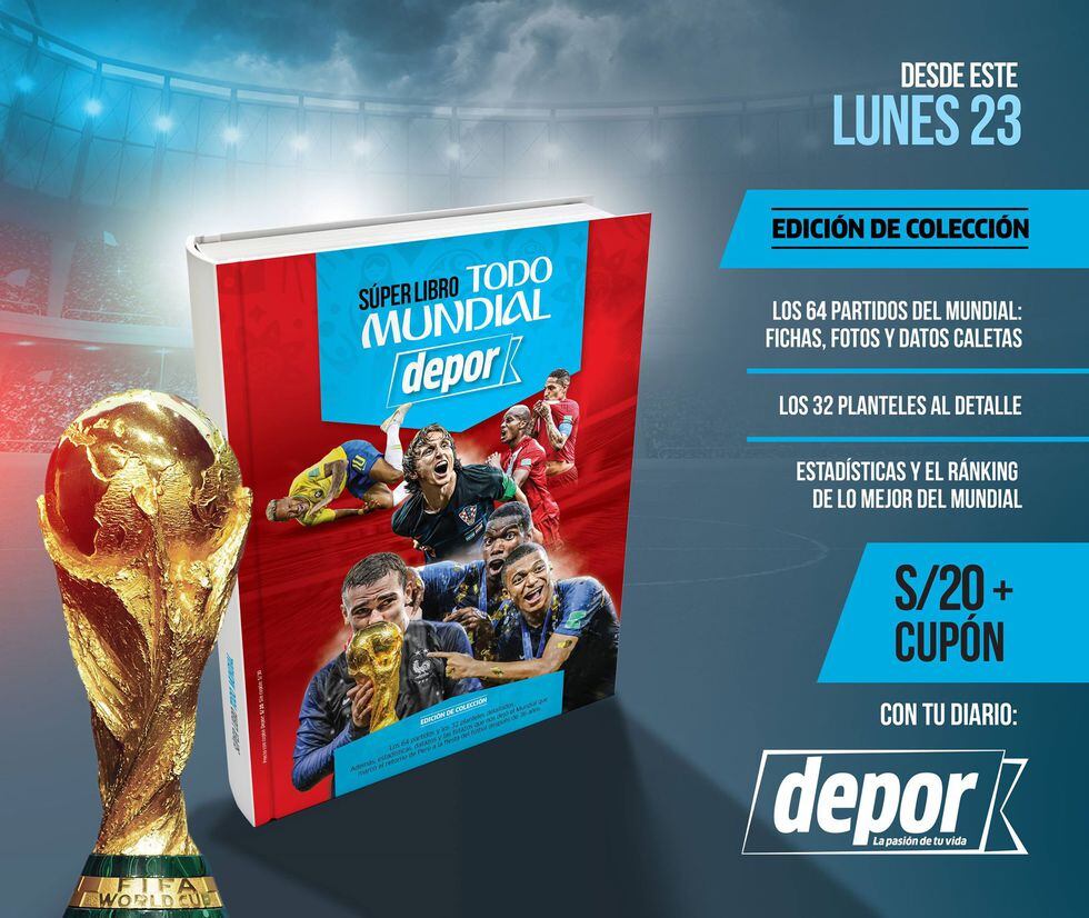 Imperdible: Depor te trae una edición especial del Mundial