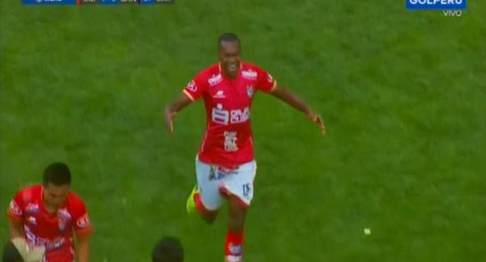 El jugador colombiano marcó el cuarto gol a los 70' (Foto: GOLPERU)