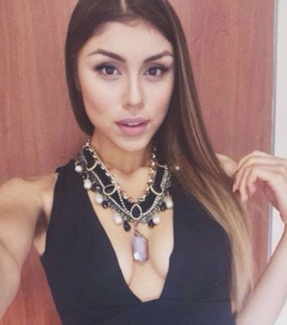 Paula Galindo y la imagen que se viralizó de su problema (Foto: Publimetro)