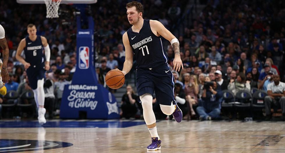 Luka Doncic llegó a los Dallas Mavericks en 2018 luego de su paso por el Real Madrid. (Getty Images)