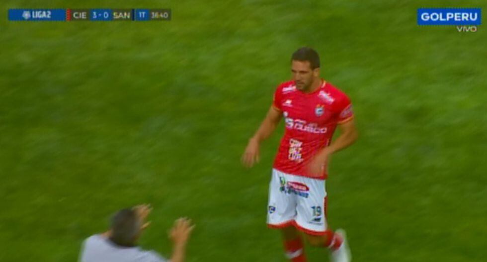 Doblete de Breno Naranjo para el 3-0 de Cienciano ante Santos FC (Foto: GOLPERU)