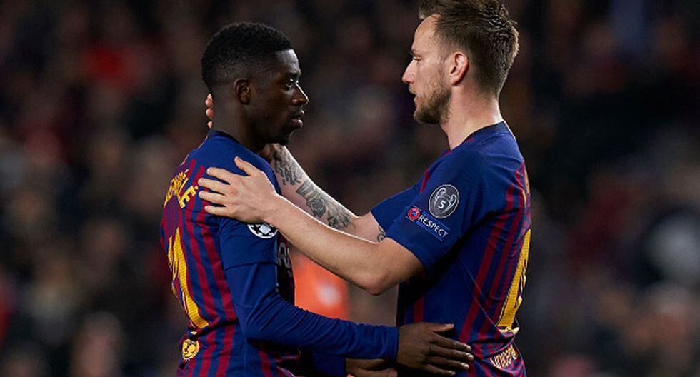Rakitic y Dembélé han sido convocados para el Barcelona vs Valladolid de este martes. (Getty)