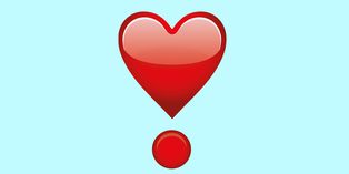 Qué significa el emoji del corazón con círculo rojo de WhatsApp