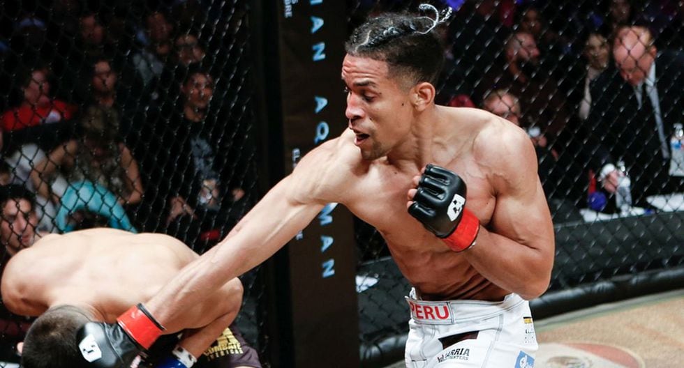 Marlon Gonzales tiene un récord de 15-4-2 como peleador profesional. (Combate Américas)