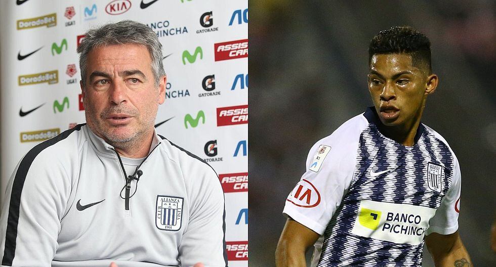 Alianza Lima: Pablo Bengoechea reveló que Kevin Quevedo fue cambiado porque estaba con diarrea en el entretiempo | VIDEO