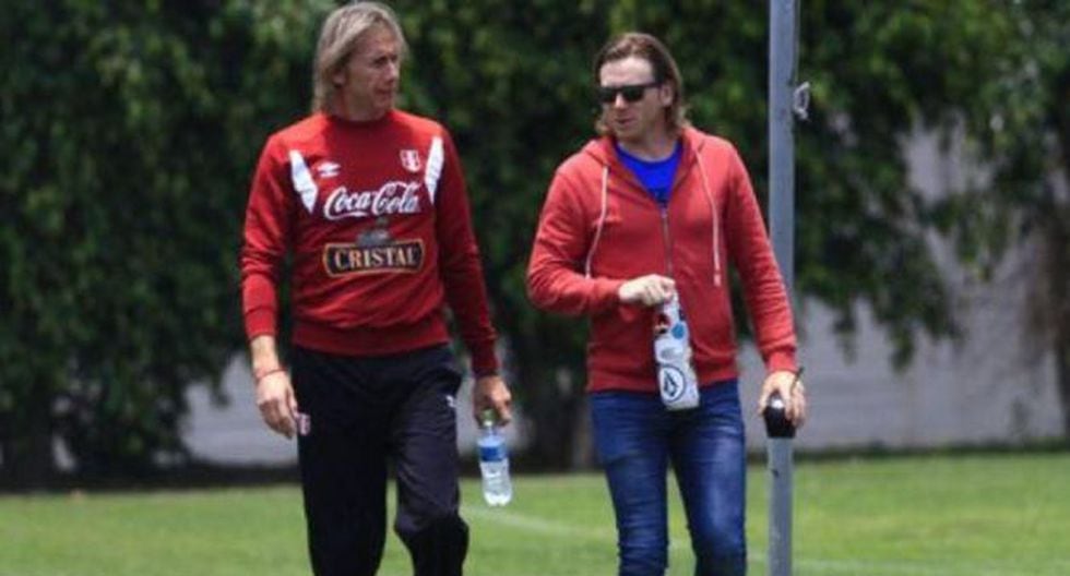 Milton Gareca acompaña a Ricardo Gareca en algunos entrenamientos de la Selección Peruana. (Foto: GEC)