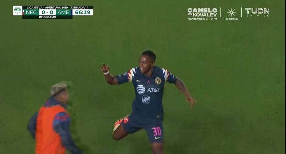 El golazo de Ibarra para el 1-0 de América ante Necaxa. (TUDN)