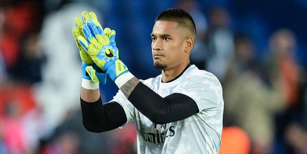 Alfphonse Areola desató la furia de los hinchas del Madrid por una foto junto a Mbappé tras la paliza del PSG. (Getty Images)