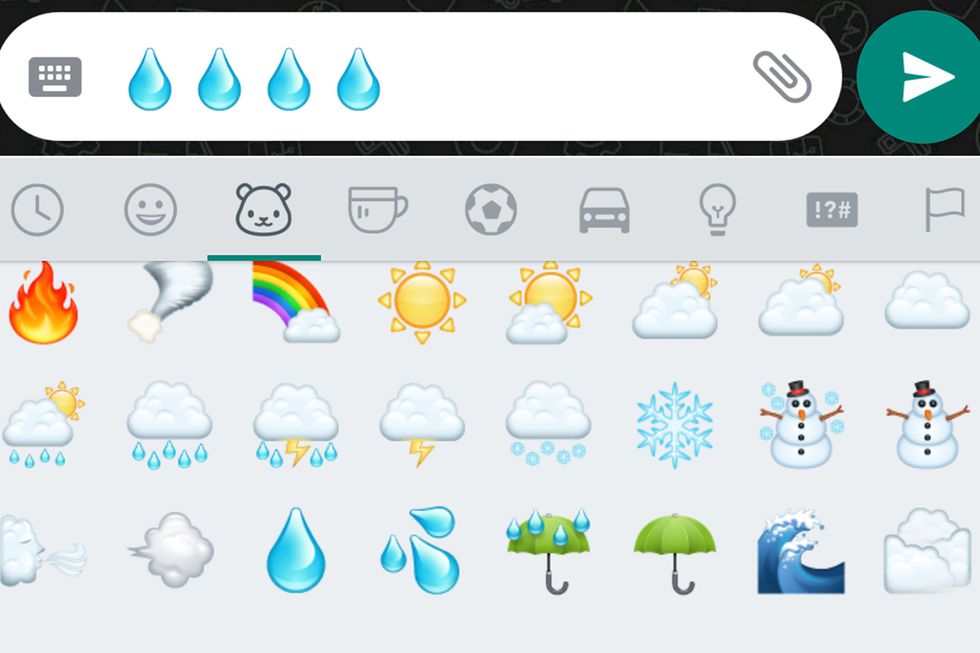 Según Emojipedia este emoji se puede usar para expresar tristeza. (Foto: WhatsApp)