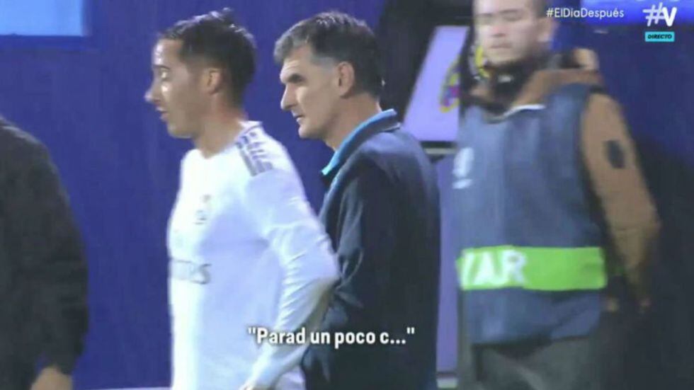 La petición de Mendilibar a Lucas Vázquez.