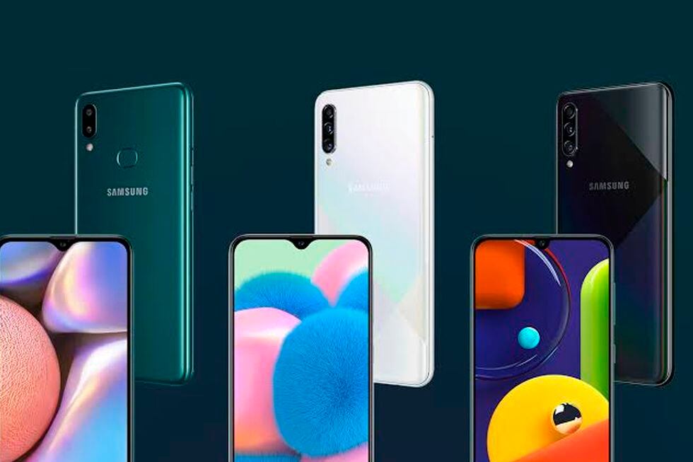 Los dispositivos traen 4000 mAh de batería, además el A30s tiene lector de huella en la pantalla. (Foto: Samsung)