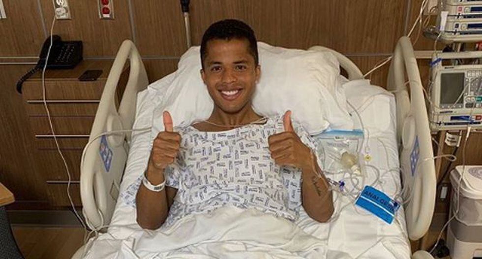 Giovani dos Santos sufrió una lesión tras la dura entrada del 'Pollo' Briseño. (Foto: Instagram / oficialgio)