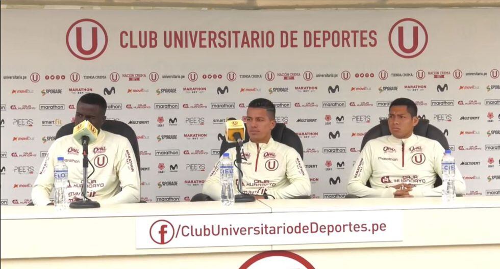 Conferencia de Universitario de Deportes desde Campomar. (Foto: Facebook)