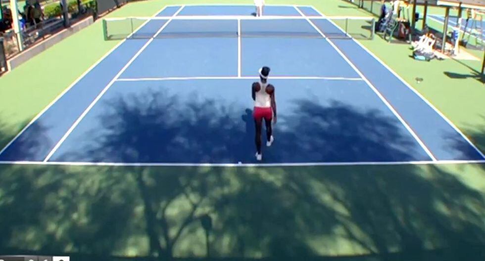 Alycia Parks y Katherine Sebov casi se pelean por fuerte apretón de manos. (Foto: ATP)