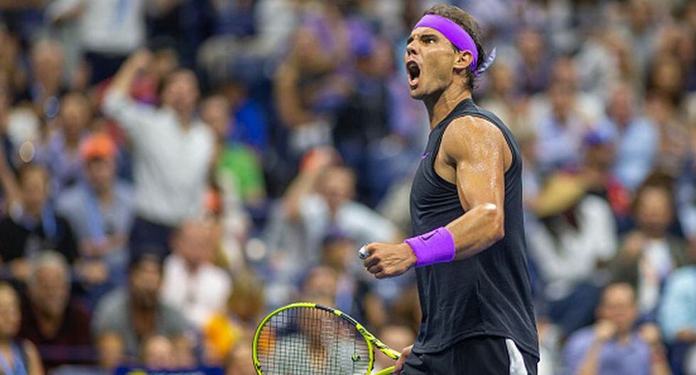 Rafael Nadal tiene 19 títulos de Grand Slam. (Getty Images)