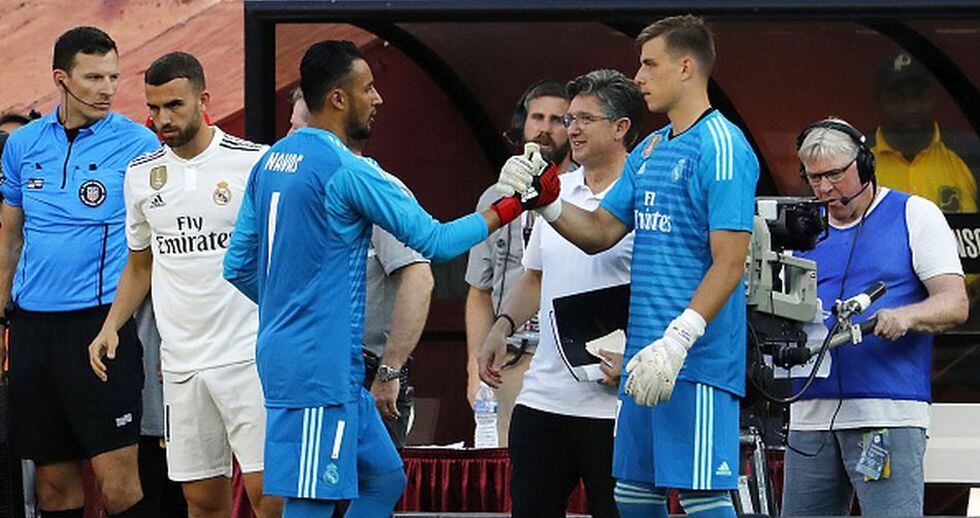 Andriy Lunin jugará cedido en Leganés esta temporada en la Liga Santander 2018-19.