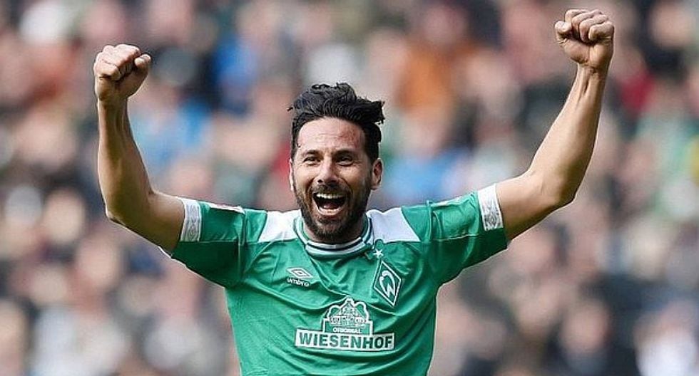 Sigue vigente: Claudio Pizarro logró su victoria 100 en Werder Bremen. (Foto: Internet)