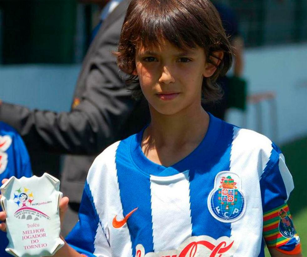 Joao Félix sí destacó en las menores del Porto, pero terminó siendo relegado por su falta de talla y masa muscular. (Difusión)