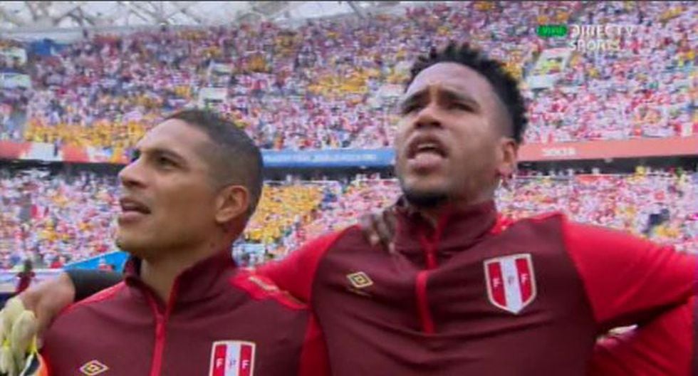 Perú vs. Australia: así se cantó el último Himno Nacional en Rusia 2018. (Autor:FIFA/Fuente:DirecTv)