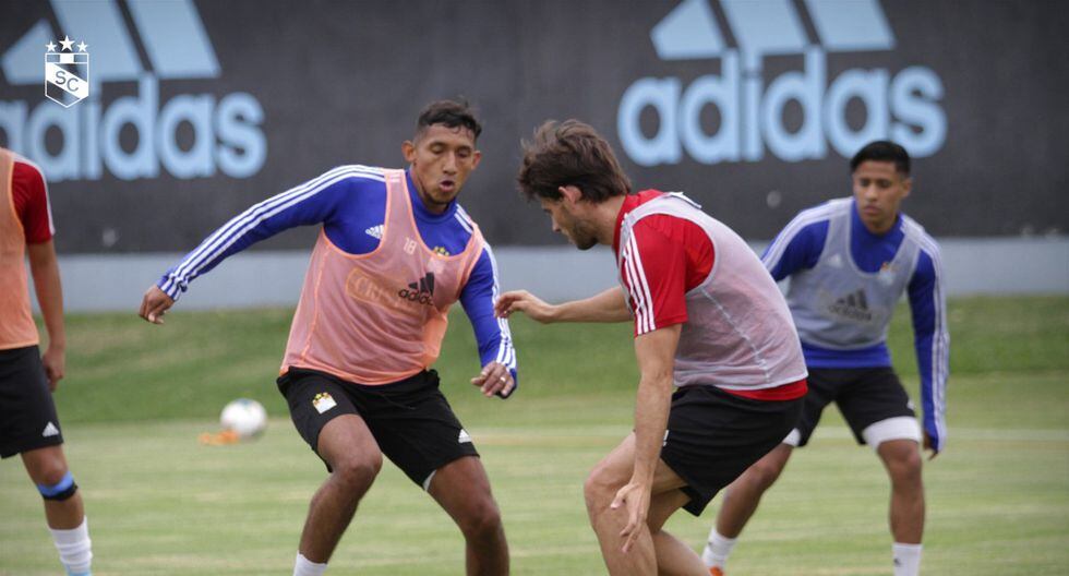 Christofer Gonzales y Omar Merlo ya entrenan con normalidad. (GEC)
