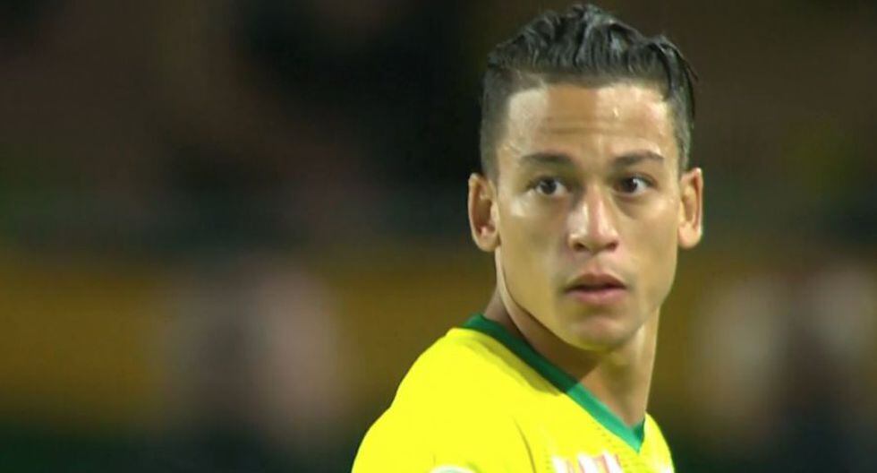 Cristian Benavente hizo su debut oficial con el Nantes en la Ligue 1 de Francia.