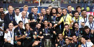 Una más a la vitrina: los festejos del Real Madrid en la Supercopa tras un nuevo título para Zidane