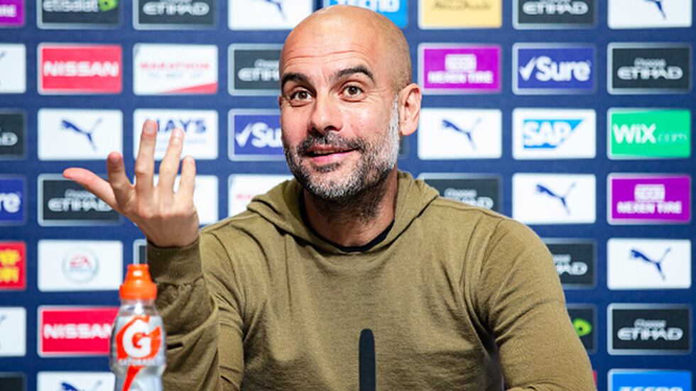 Pep Guardiola tiene contrato con el City hasta el 2021. (Foto: Getty)