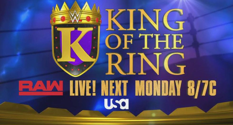 Afiche promocional de King of the Ring. (WWE)