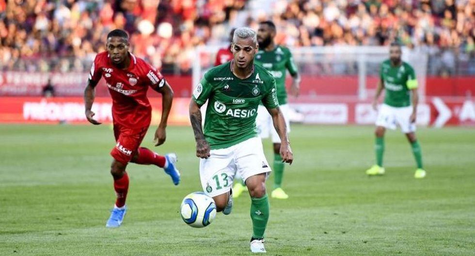 Miguel Trauco llegó al Saint Etienne procedente del Flamengo. (AFP)