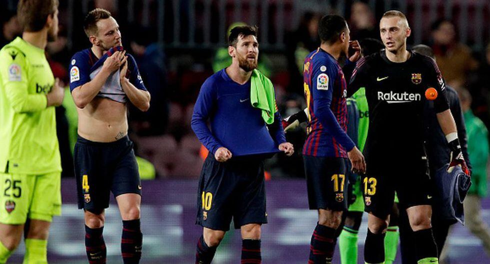 Levante denunciará "a primera hora" la presunta alineación indebida de los 'culé'. (Foto: Getty Images)