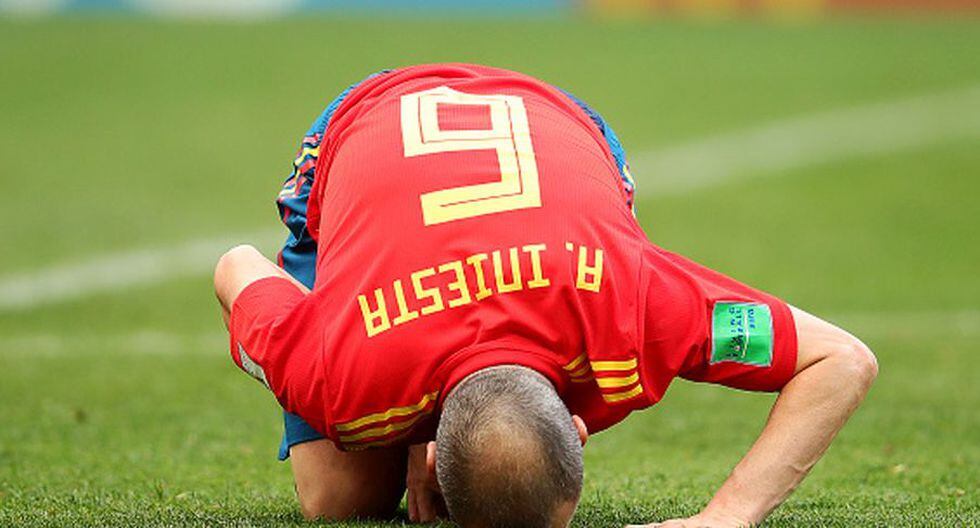 Iniesta debutó con la Selección de España en el 2006. (Getty)