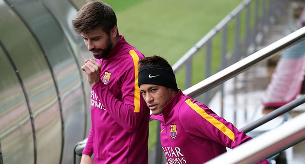 Neymar consiguió una Champions en Barcelona. Piqué fue parte del equipo. (Getty)