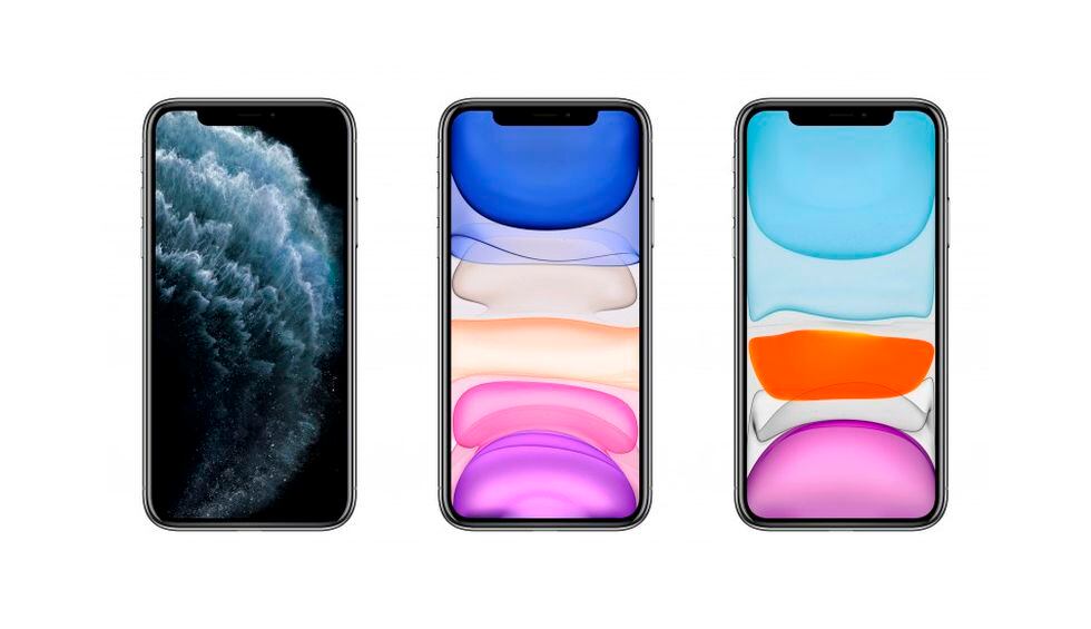 Estos son todos los fondos de pantalla del nuevo iPhone 11. (Foto: Captura)