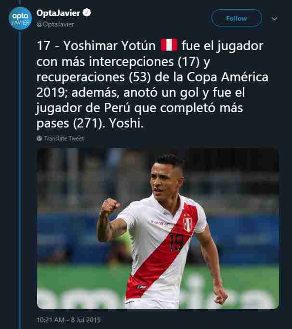 La selección peruana llegó a la final de la Copa América con un equipo de trabajo en estadísticas. (Foto: AP)