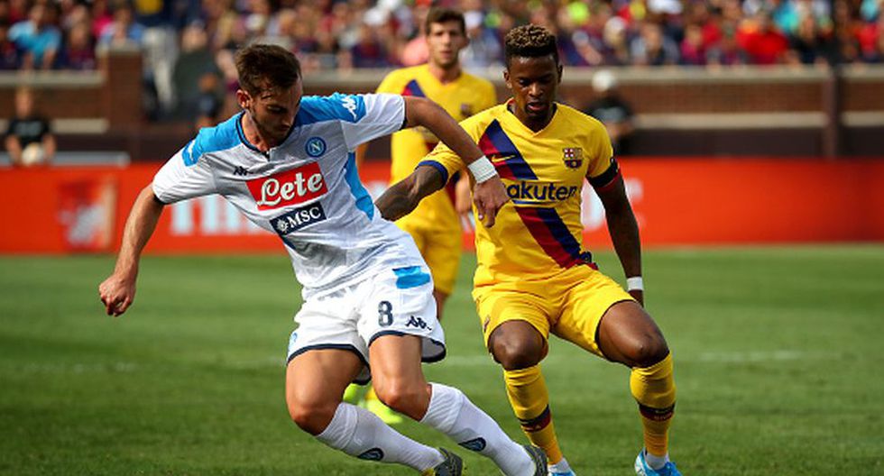 ¡Conectados desde Michigan! Canales y horarios del Barcelona vs. Napoli EN VIVO por Amistoso en Estados Unidos. (Getty)