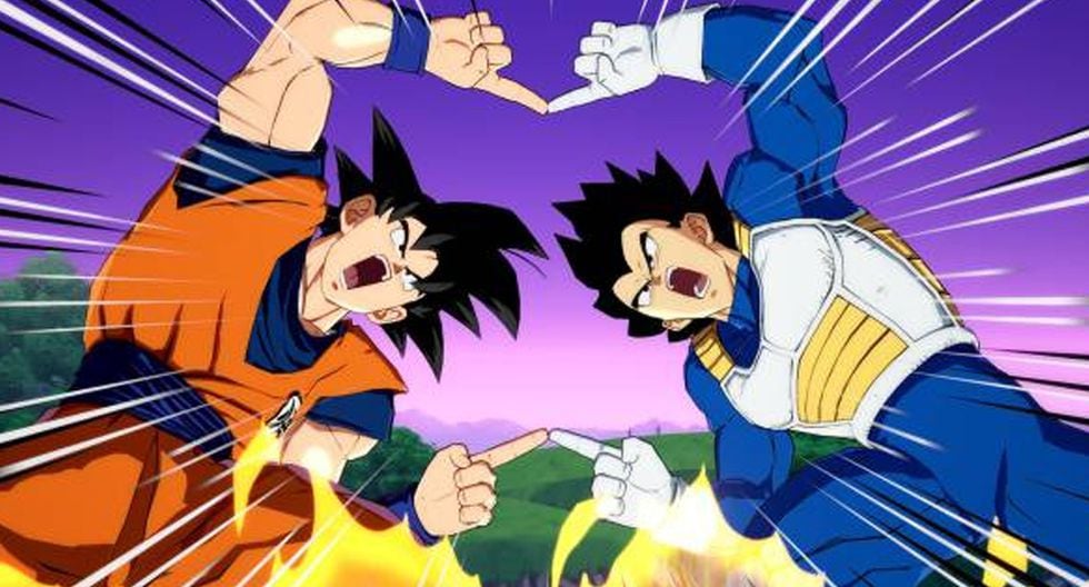 Dragon Ball Z: la transformación de Gogeta en pixel art.