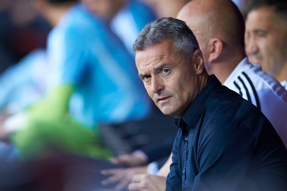 Fran Escribá no es más entrenador del Celta de Vigo en LaLiga Santander