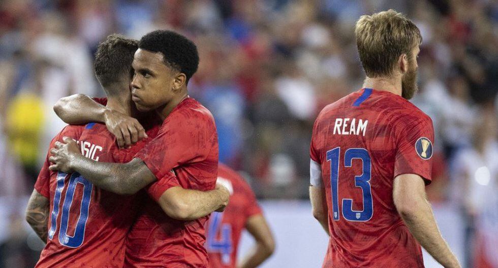 Mckennie anotó tres goles en el Estados Unidos vs. México. (Twitter)