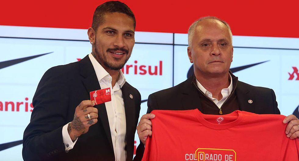 Paolo Guerrero y su esperado debut en el Inter de Porto Alegre. (Foto: Facebook SC Internacional)