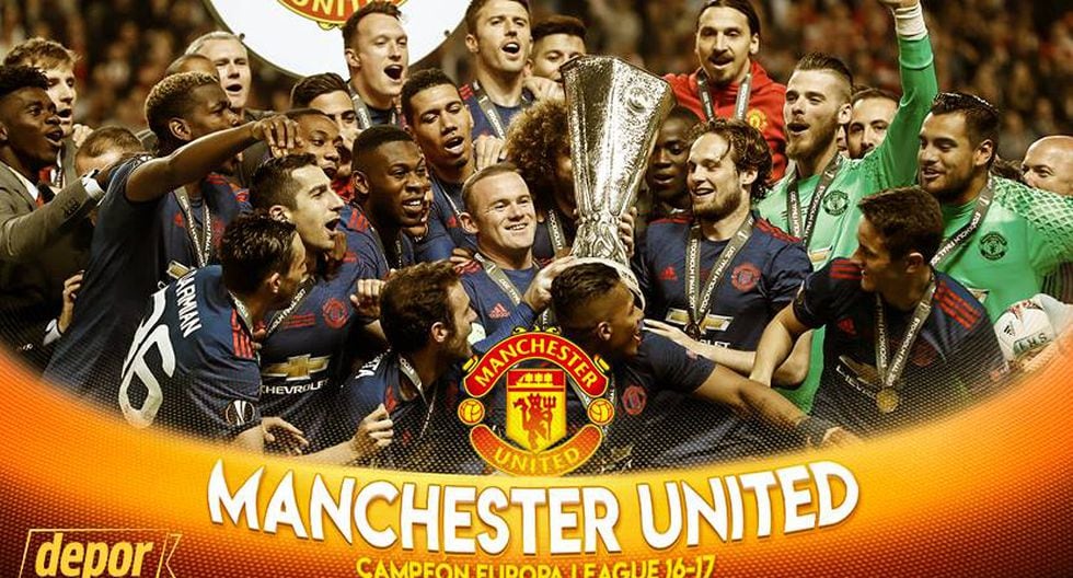 Manchester United logró un nuevo título internacional luego de nueve años, desde el Mundial de Clubes 2008. (Diseño: Marcelo Hidalgo)