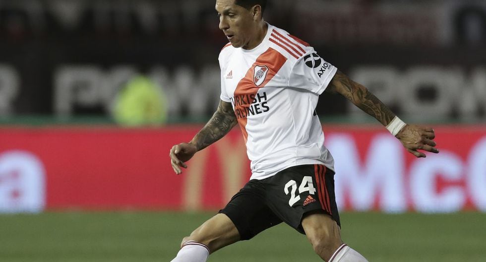 Enzo Pérez es pieza clave en el esquema de River Plate de cara a la final de la Copa Libertadores ante Flamengo. (Foto: AFP)