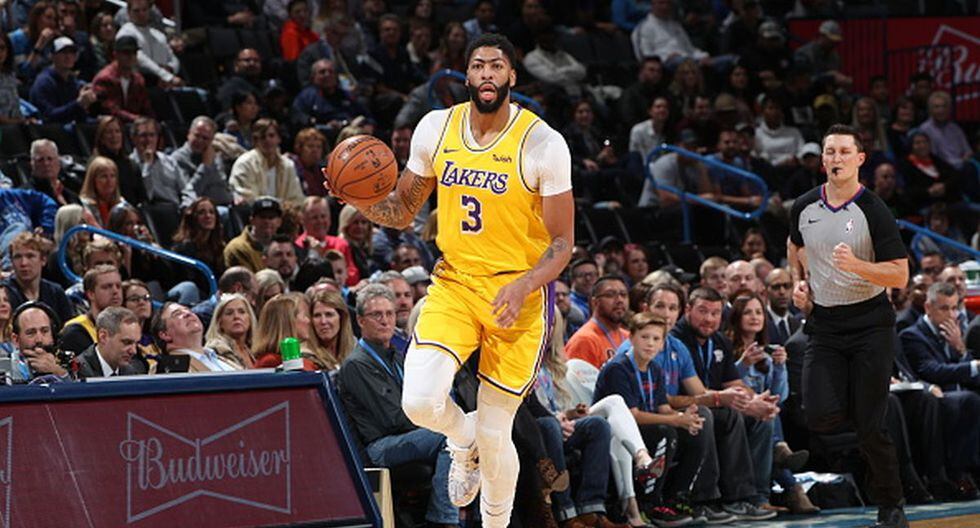 Anthony Davis se lució ante los Thunder. (Foto: Getty Images)