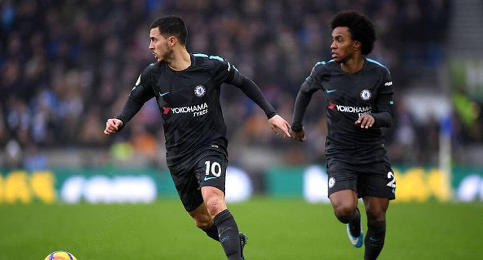 Willian llegó al Chelsea en la temporada 2013/14. (Getty)