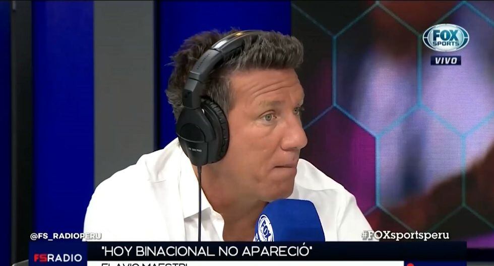 Flavio Maestri habló del empate de Alianza Lima y Binacional. (Captura)