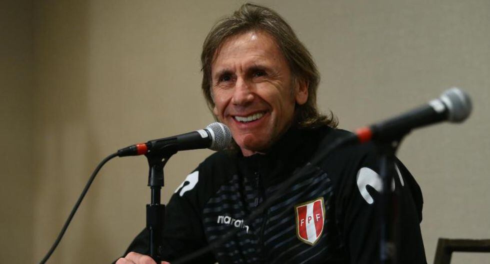 Ricardo Gareca define el once para enfrentar a Brasil. (Foto: Fernando Sangama)