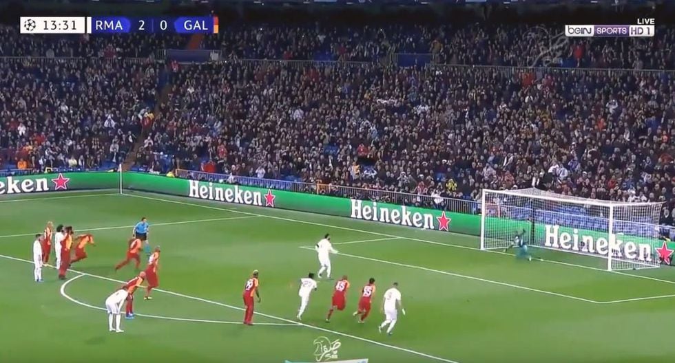 Sergio Ramos anotó de penal el 3-0 por Champions.