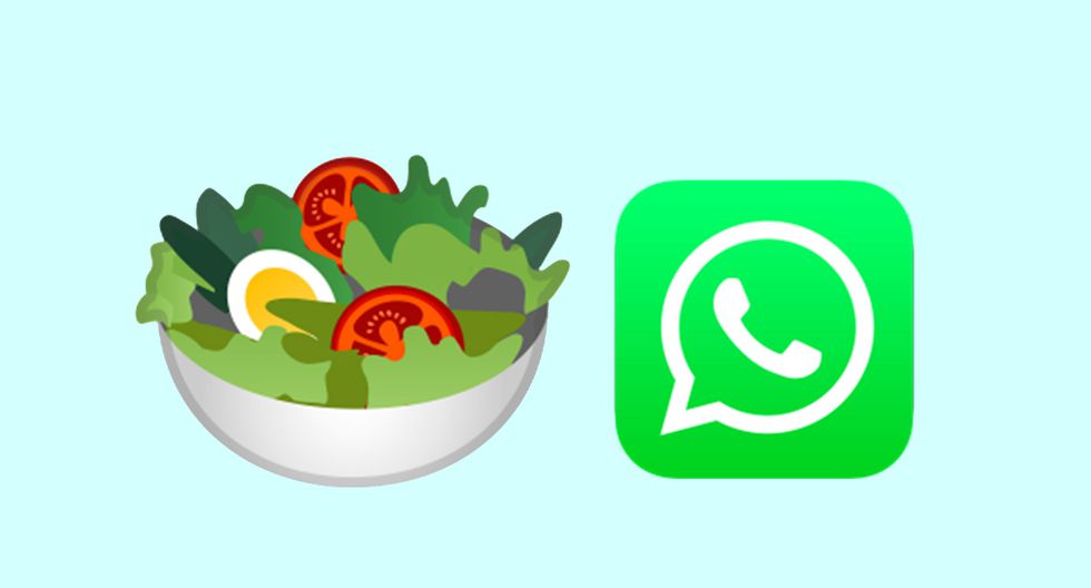 ¿Sabes por qué Google eliminó el huevo del emoji de la ensalada de WhatsApp? Esta es su explicación. (Foto: Emojipedia)