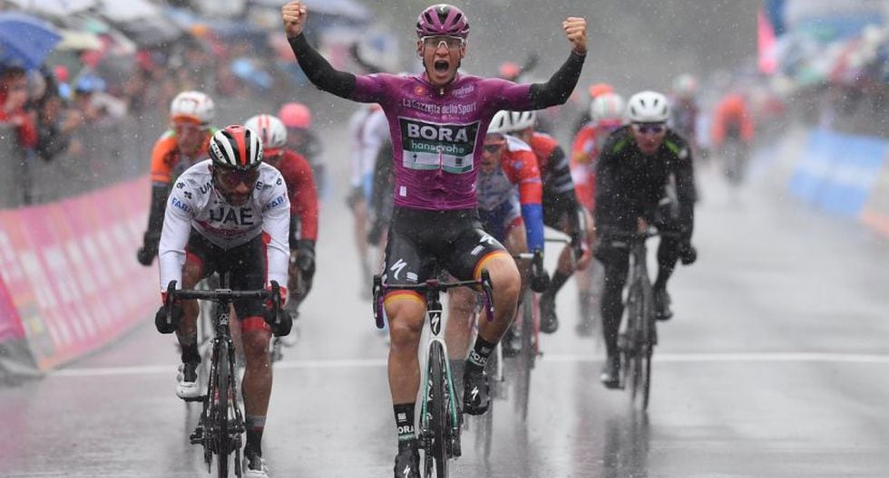 Hace tres días, Pascal Ackermann también ganó la segunda etapa del Giro de Italia 2019. (Giro d'Italia)