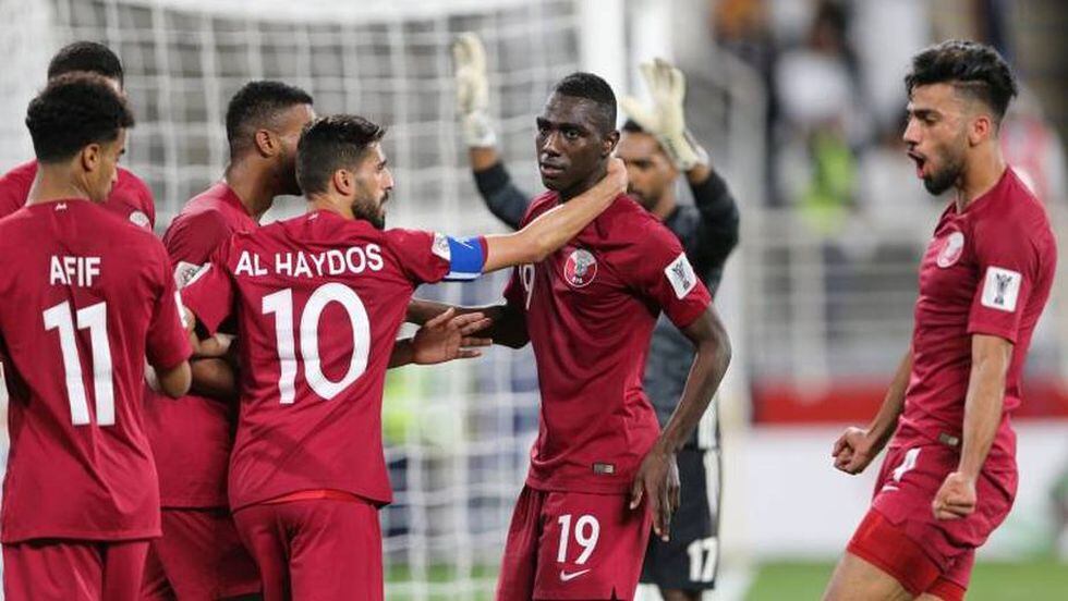 Selección de fútbol de Qatar (Foto: AFP)