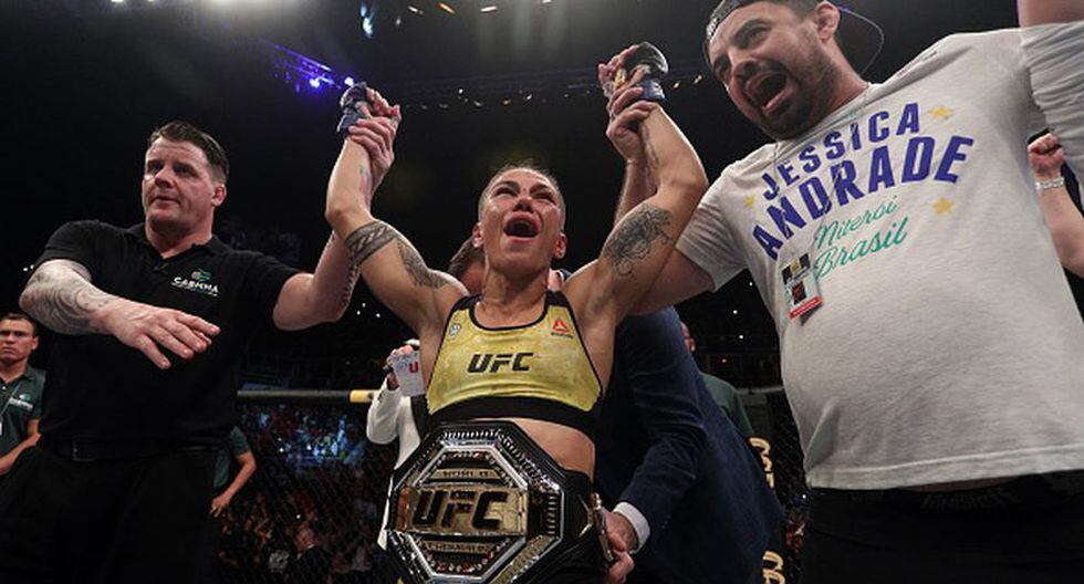 Jessica Andrade registra un récord de 20-6 como profesional. (Getty Images)